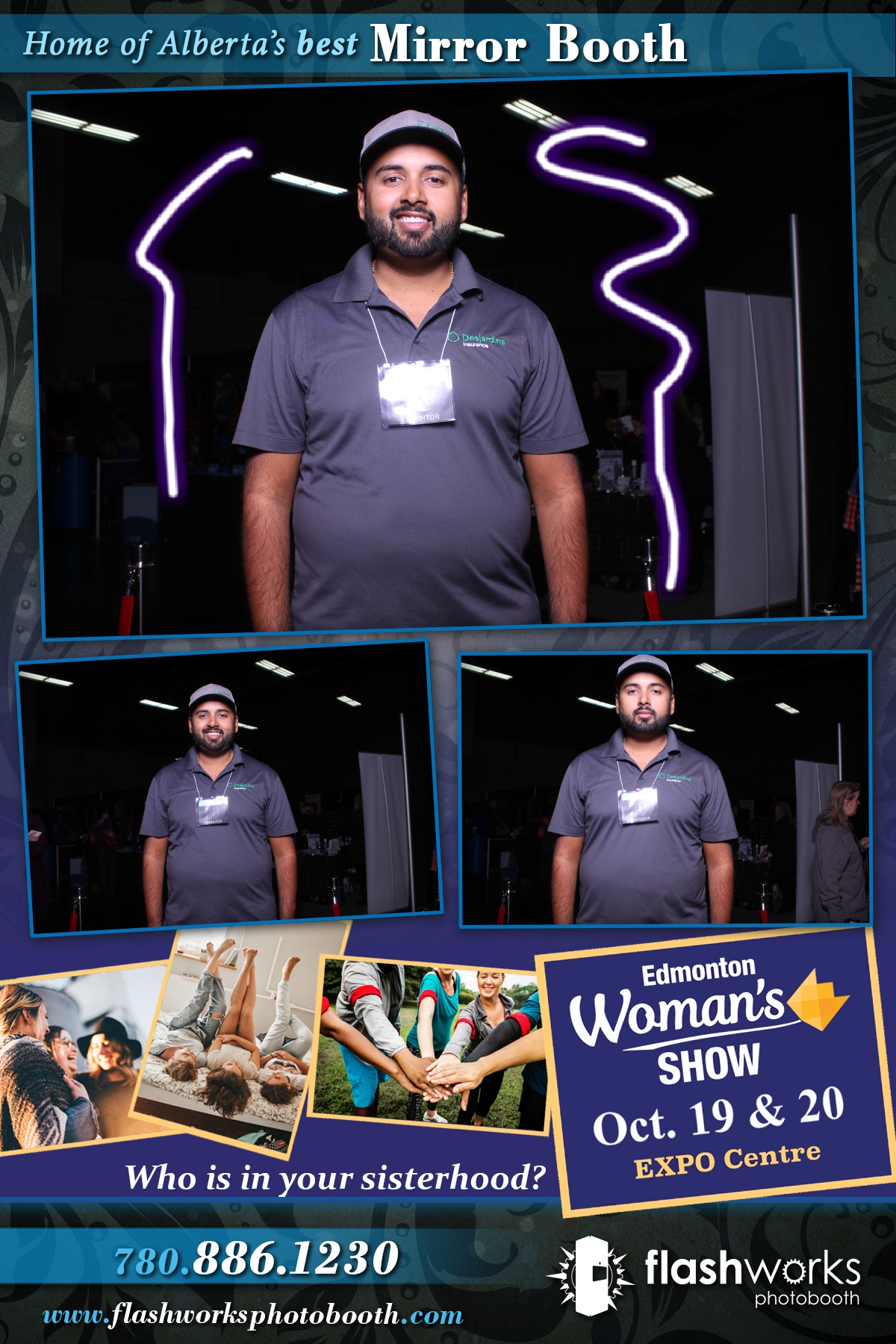 Fall Edmonton Woman's Show | View more photos from the event at gallery.flashworksphotobooth.com/u/FlashworksPhotoboothInc/Fall-Edmonton-Womans-Show-0